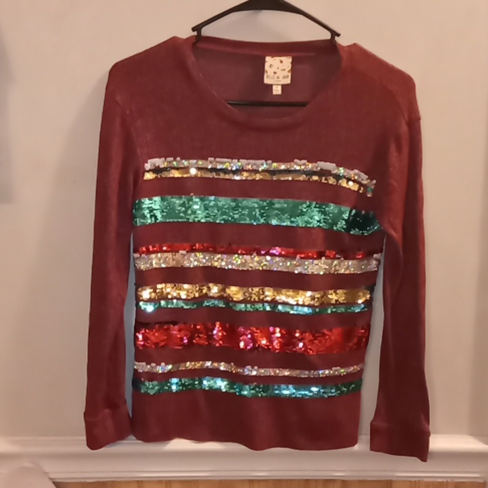 Girls Sequin Top